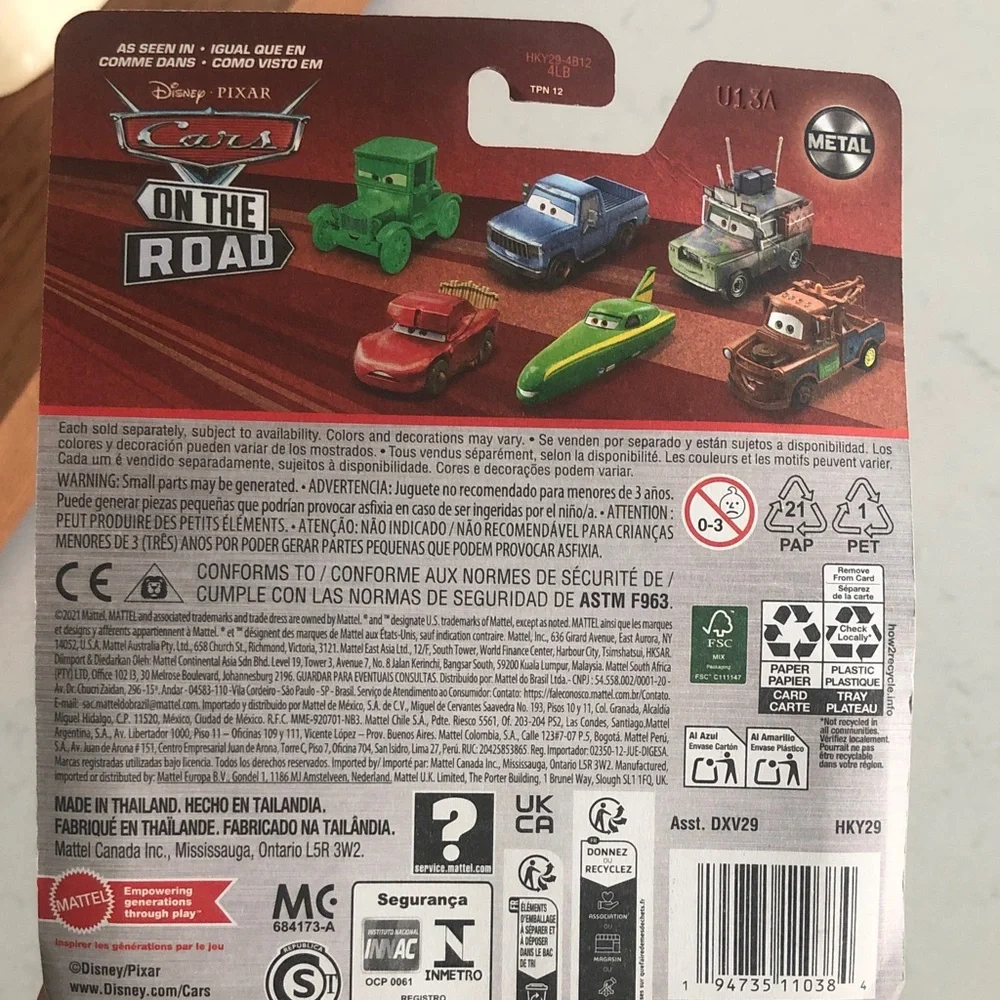 Cars Lightning McQueen and Toy Car - Cryptid Buster